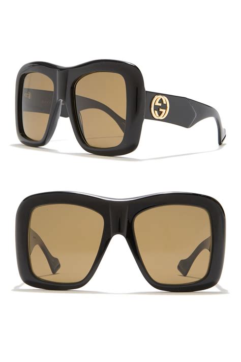 oversized gucci square sunglasses|gucci square sunglasses unisex.